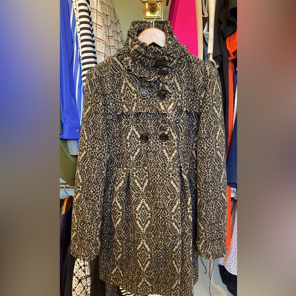 Steve Madden jacquard coat